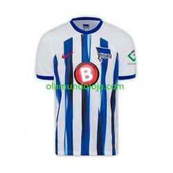Camisola Hertha BSC Homem Equipamento Primeiro 2023-2024 Manga Curta